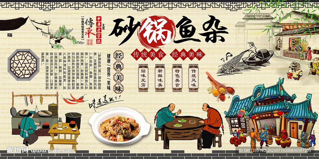 砂鍋魚雜