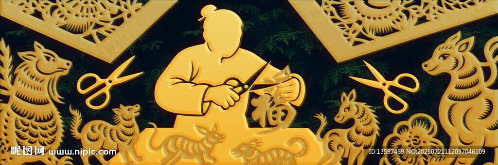古代金飾中的人物與神獸