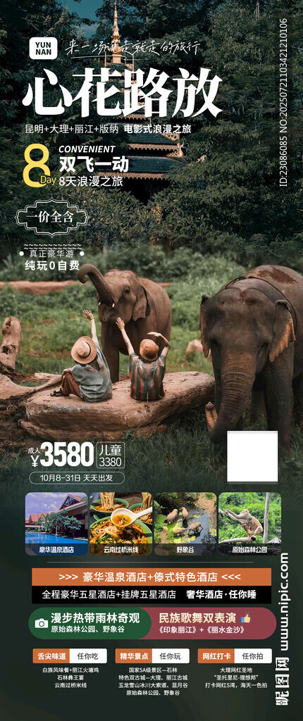 心花路放 西雙版納旅游