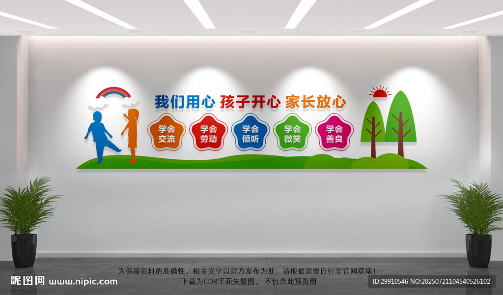 幼兒園文化墻