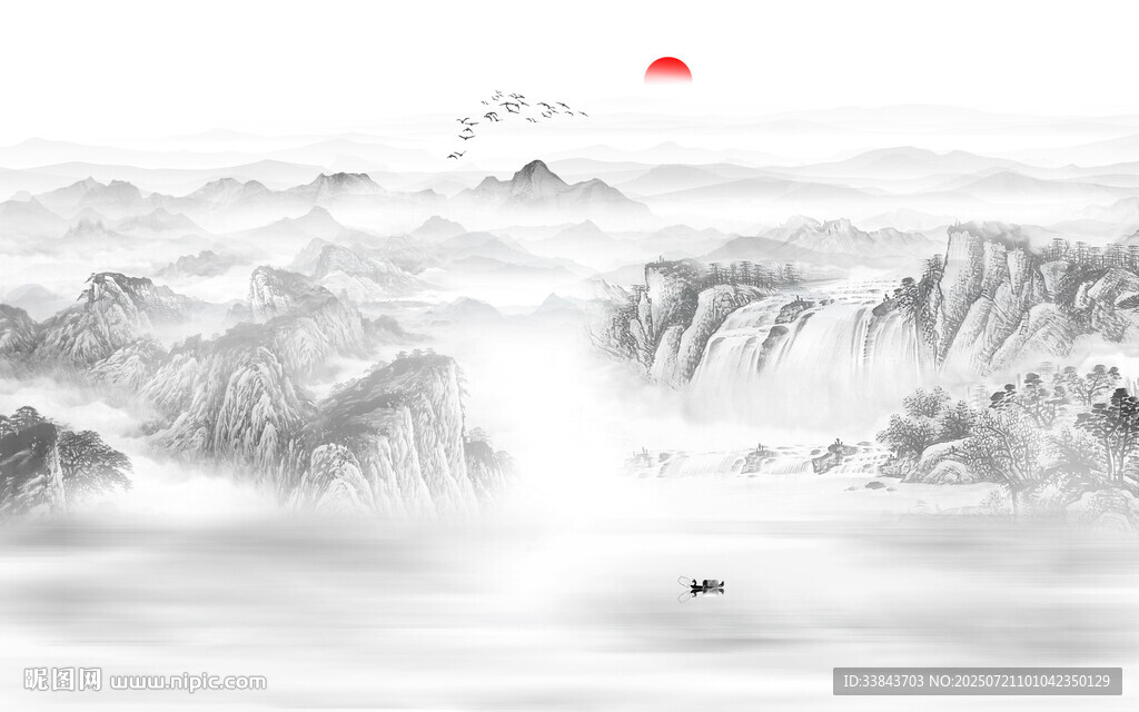 水墨畫風(fēng)景