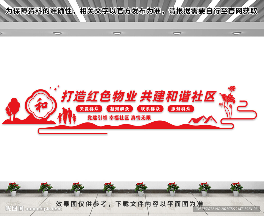 紅色物業(yè)文化墻