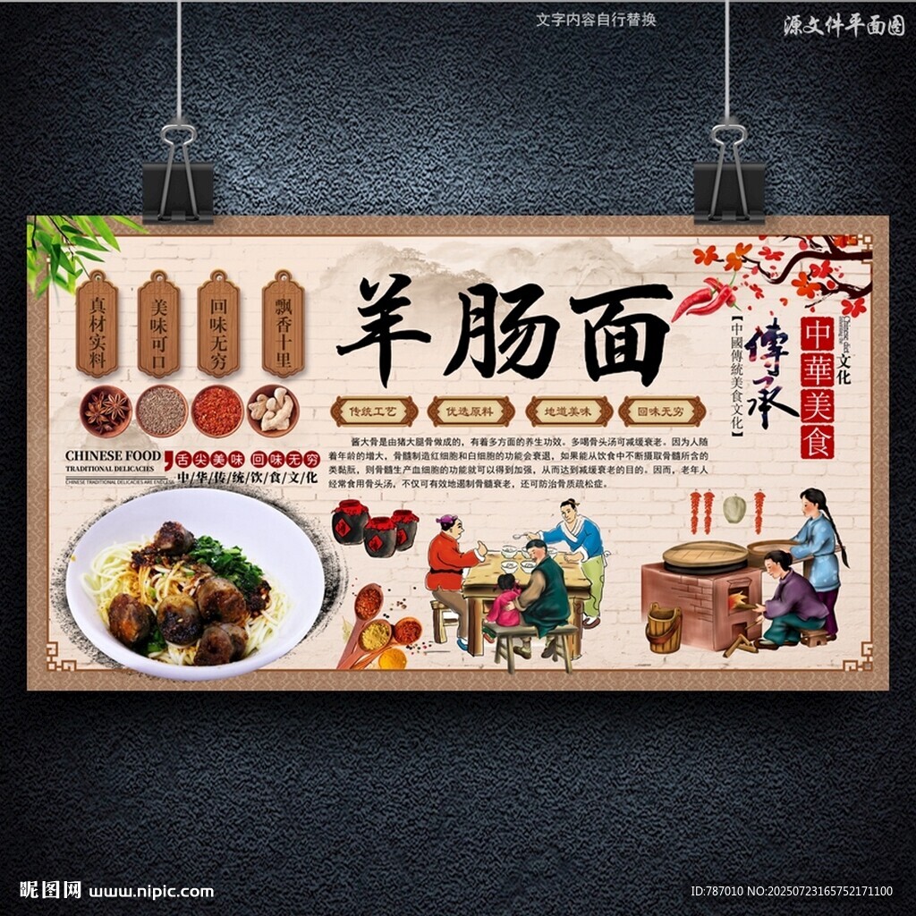 羊腸面