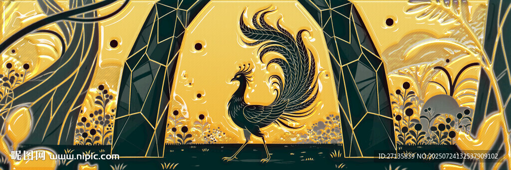 中式古風(fēng)龍紋裝飾圖案