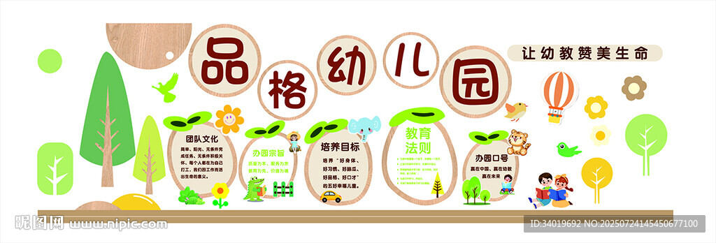 幼兒園文化墻設(shè)計(jì)效果圖
