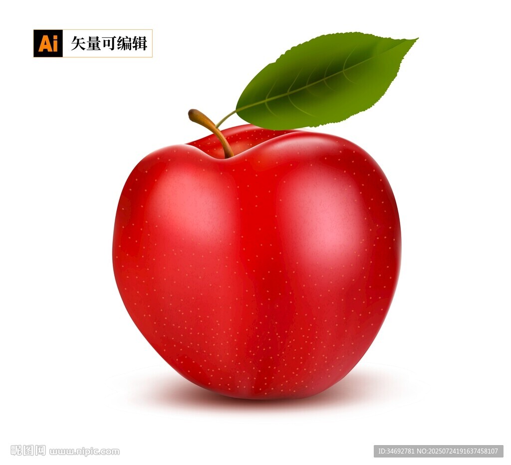 紅蘋果 矢量