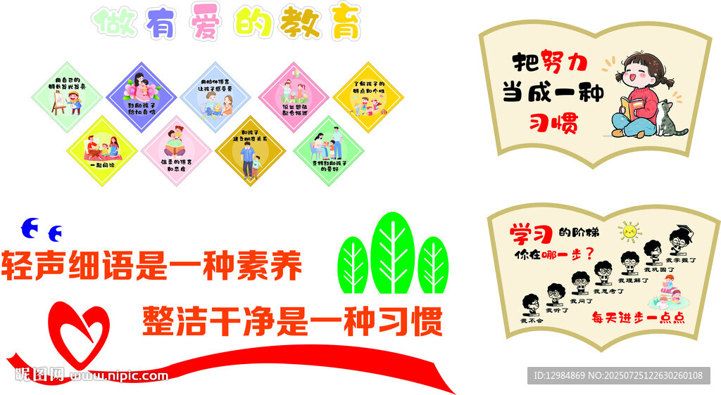  托管班文化墻  