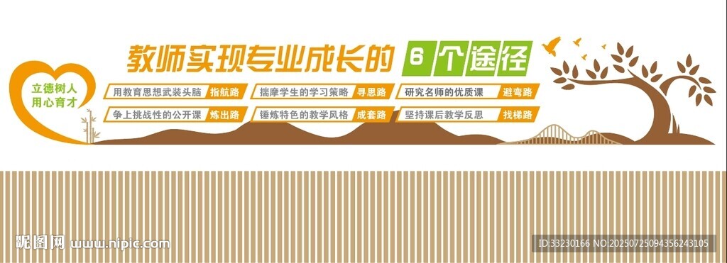 教育家精神學(xué)校教師文化墻