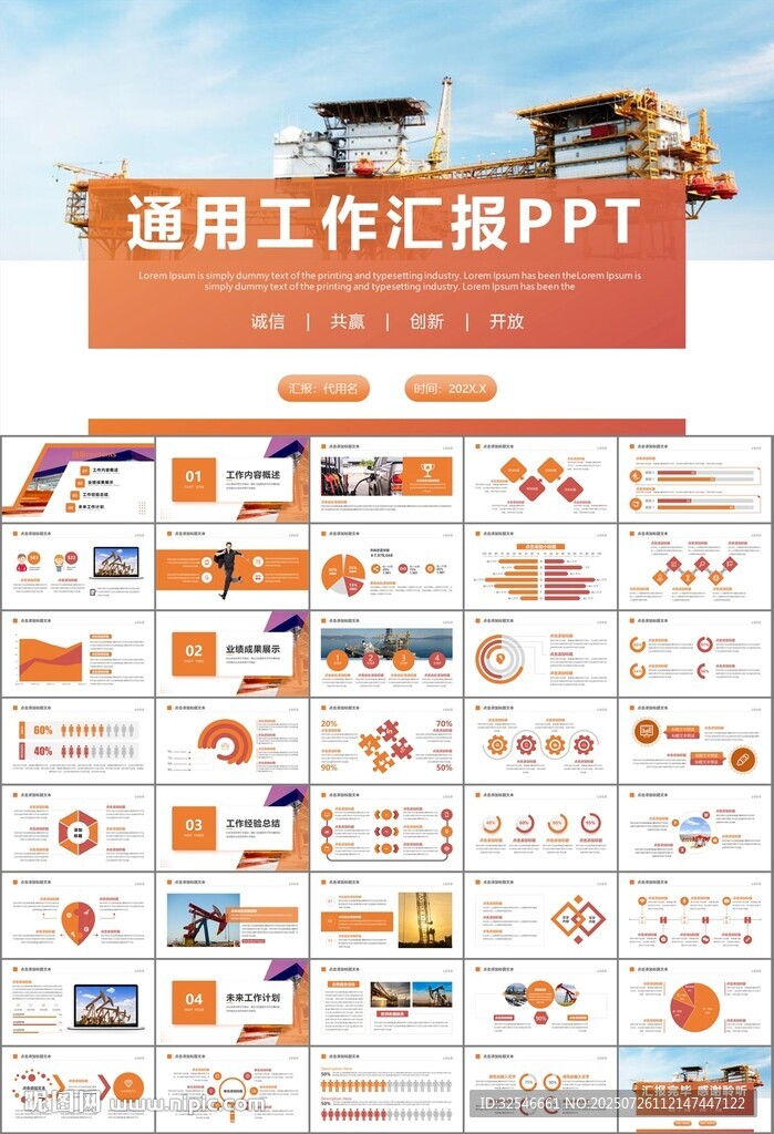 石油化工行業(yè)作總結(jié)匯報(bào)PPT