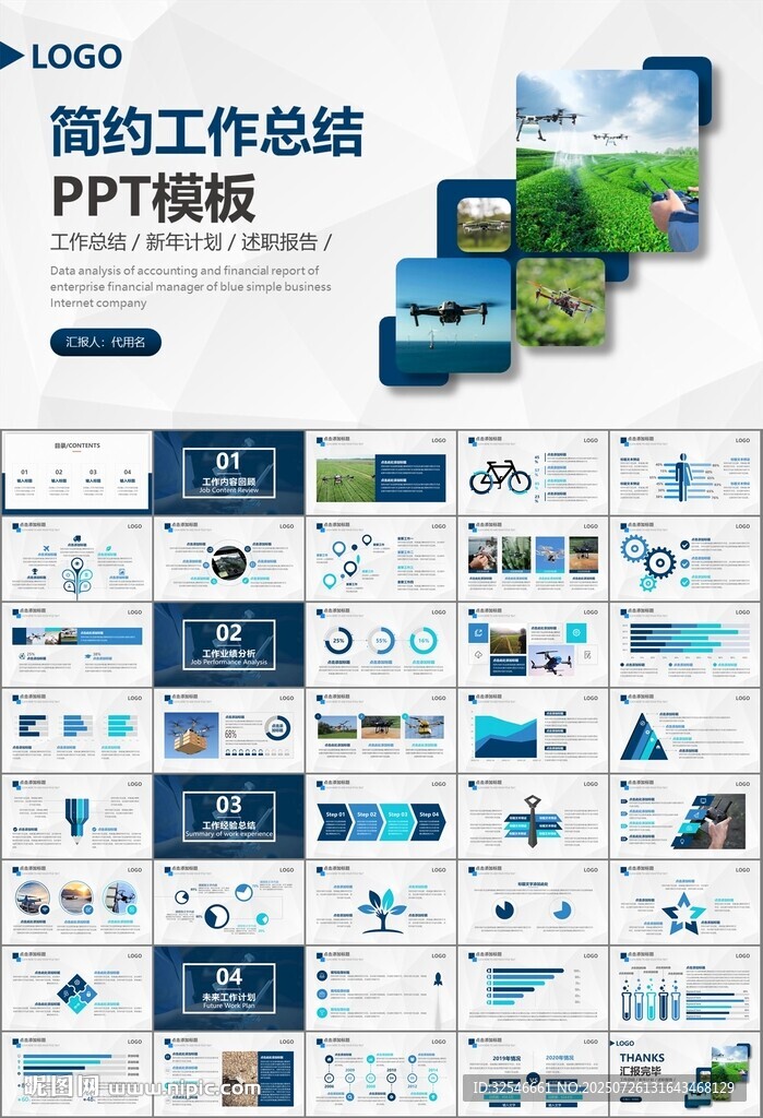 無(wú)人機(jī)行業(yè)工作總結(jié)匯報(bào)PPT