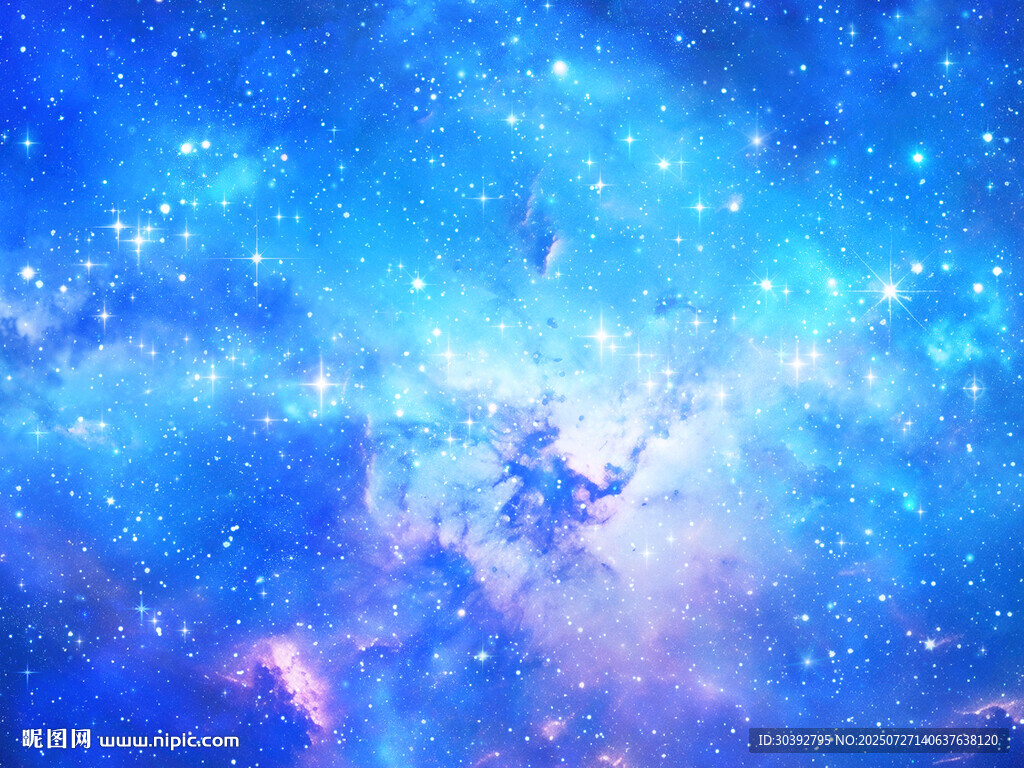 藍(lán)色星空背景