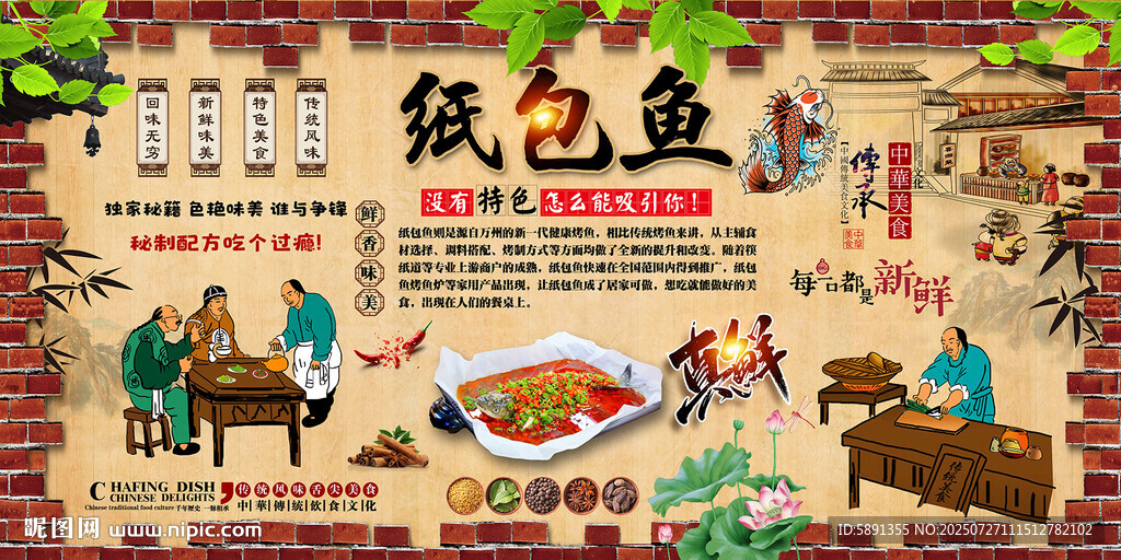 紙包魚