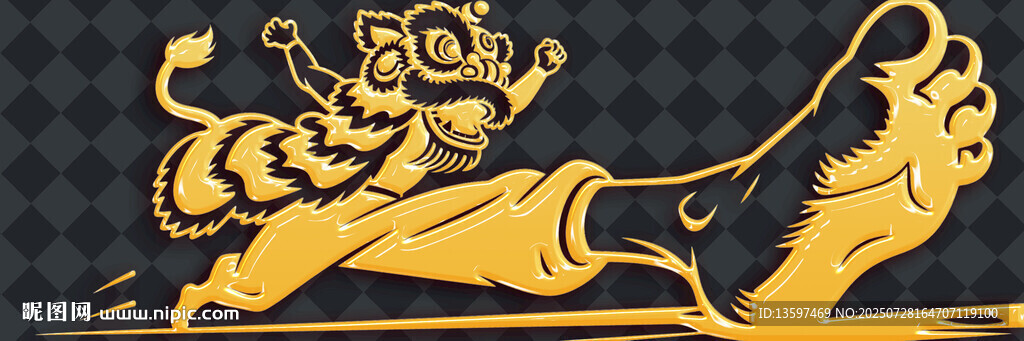 金色腳丫上的可愛玩偶