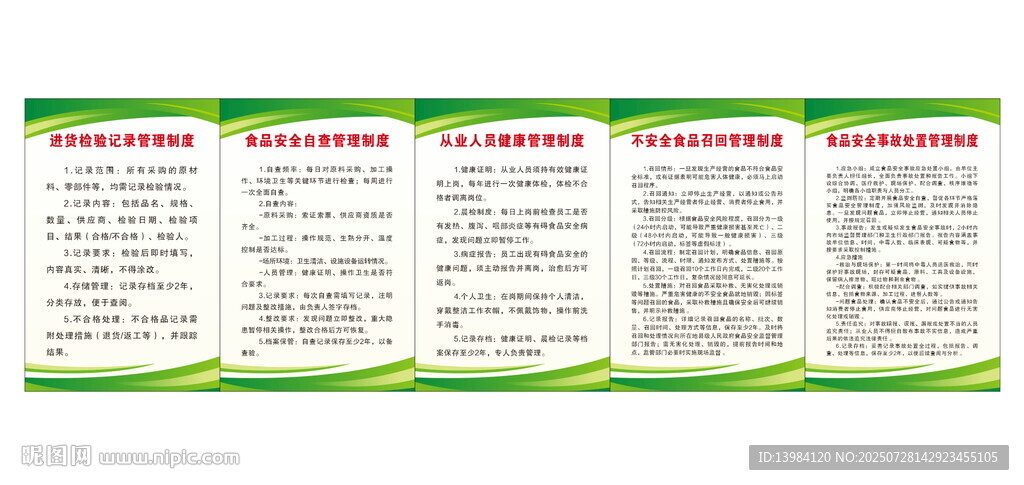 食品安全管理制度