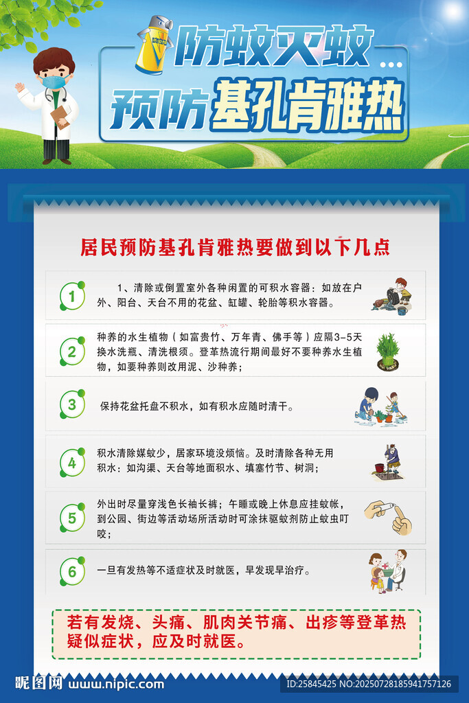 基孔肯雅熱海報(bào)