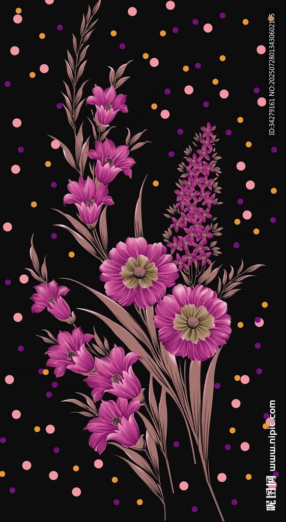 定位碎花
