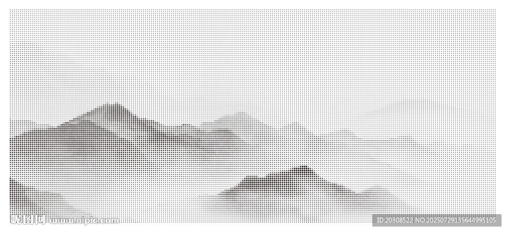 圓點(diǎn)山水激光鏤空?qǐng)D
