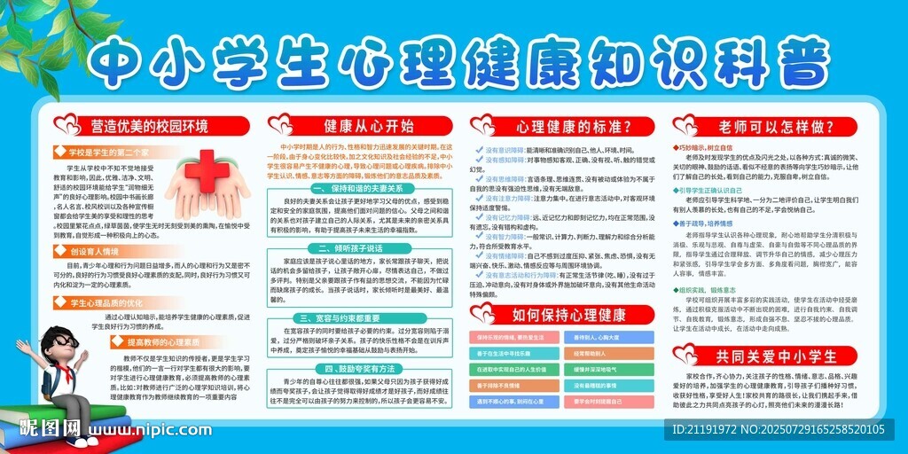 中小學(xué)生心理健康知識(shí)科普