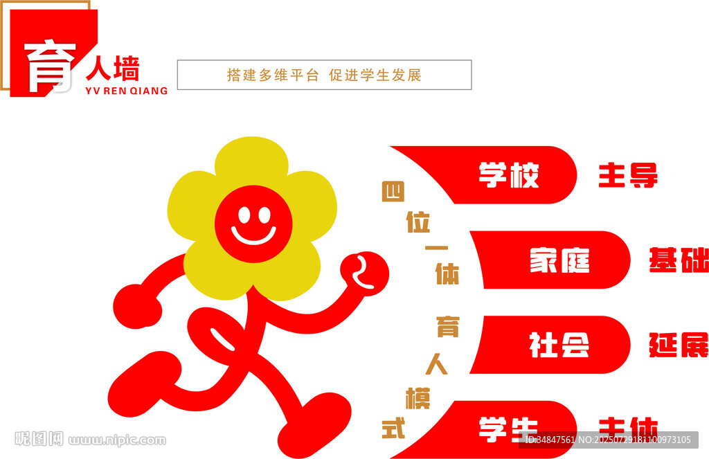 學(xué)校育人文化墻