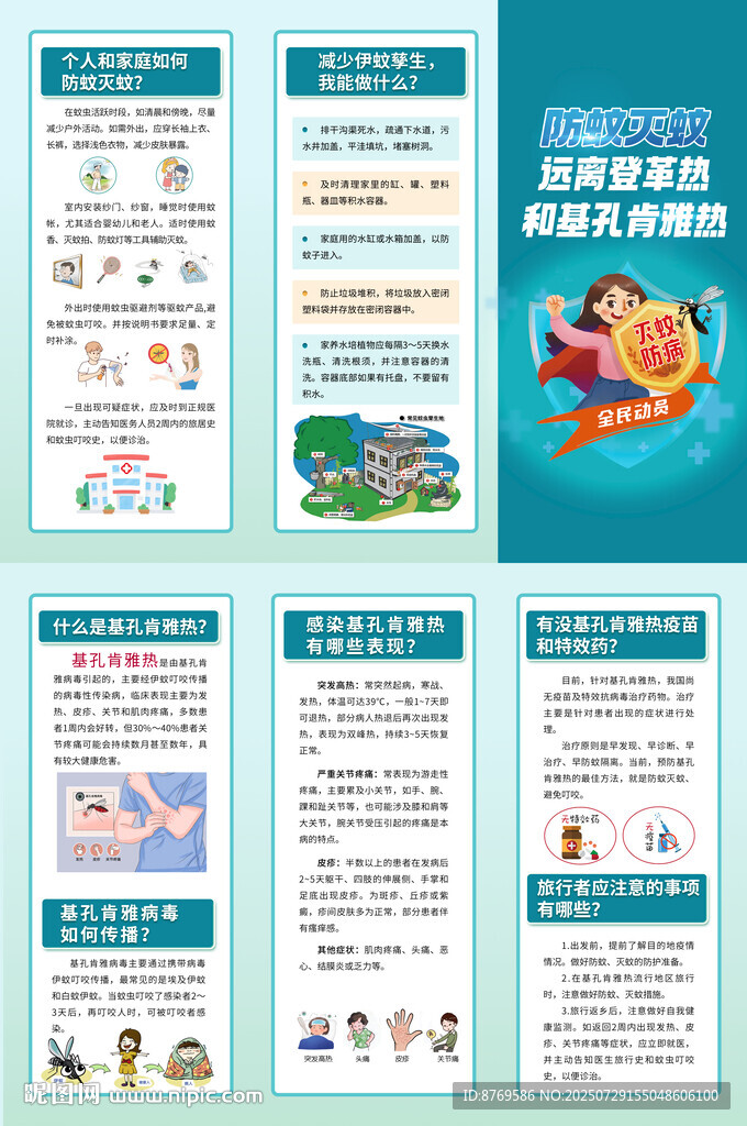 基孔肯雅熱折頁