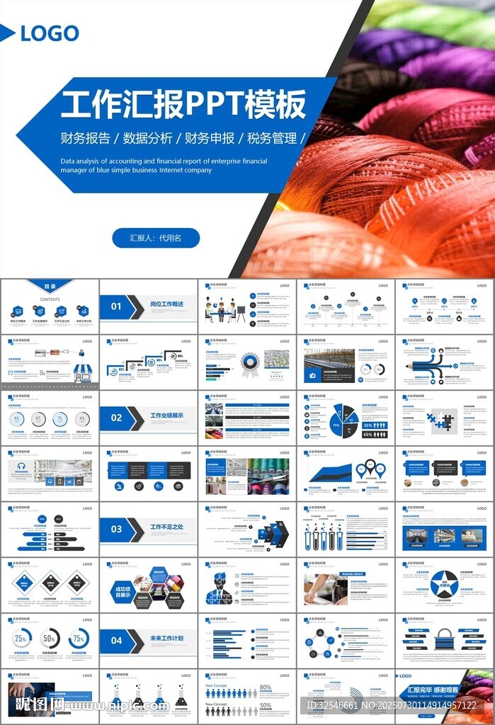 紡織行業(yè)總結(jié)計(jì)劃工作匯報(bào)PPT
