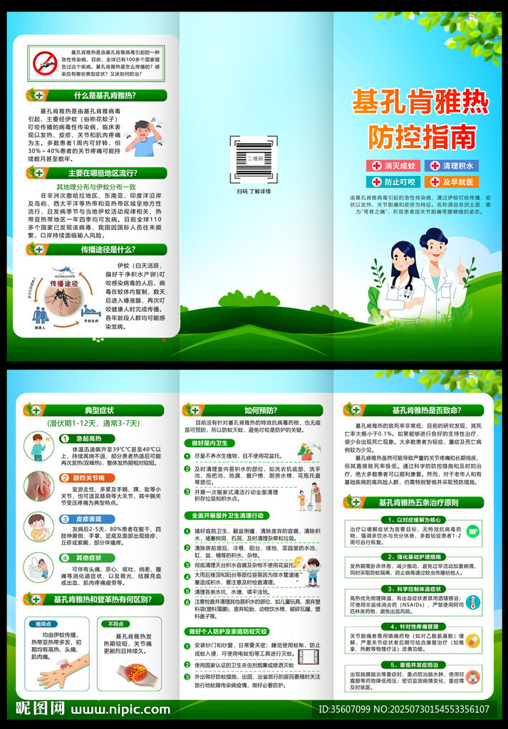 基孔肯雅熱折頁(yè)