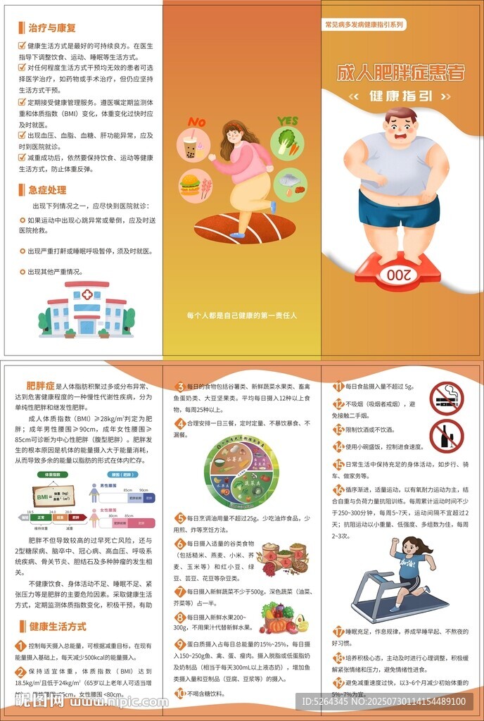 成人肥胖癥健康指引