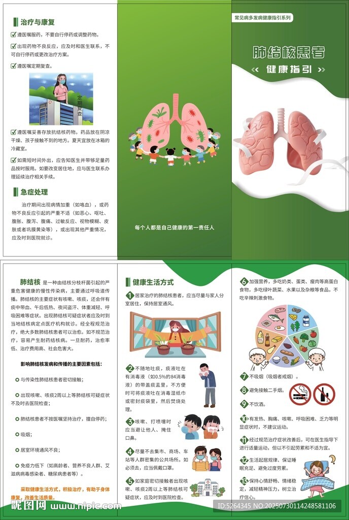 肺結(jié)核病健康指引