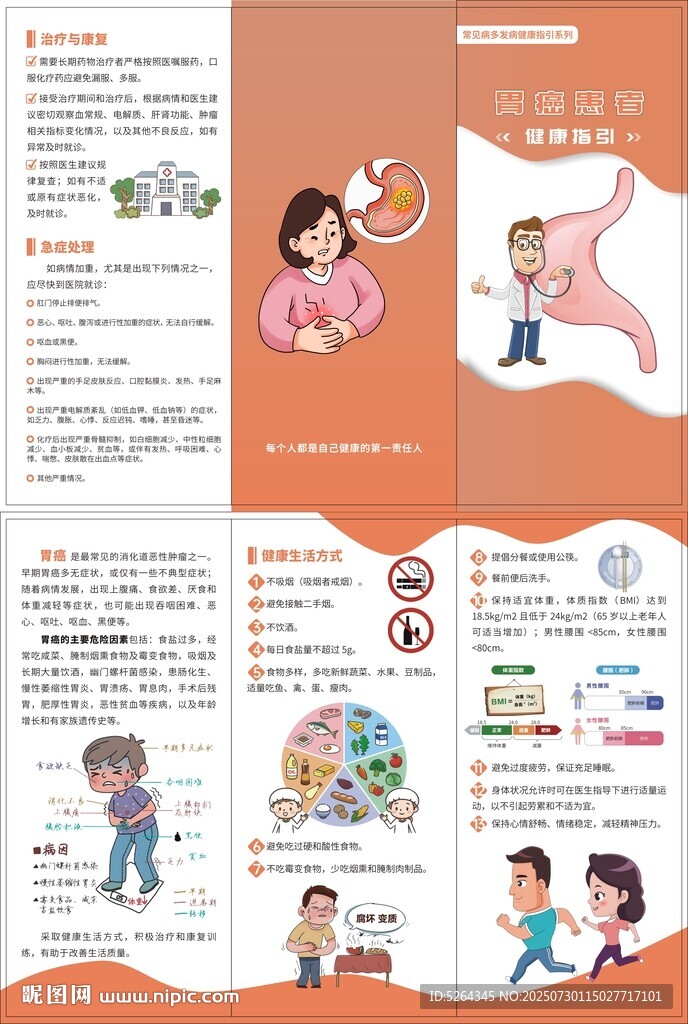 胃癌患者健康指引