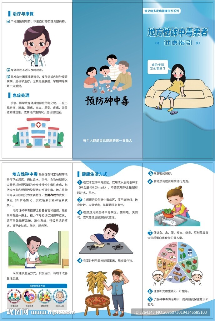 預防砷中毒健康指引