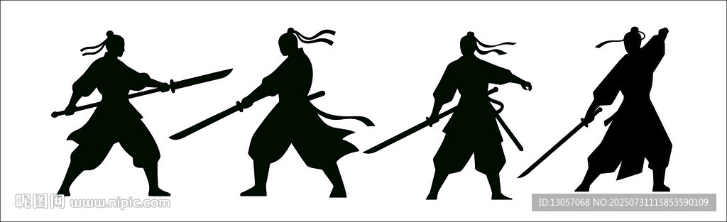 武士剪影