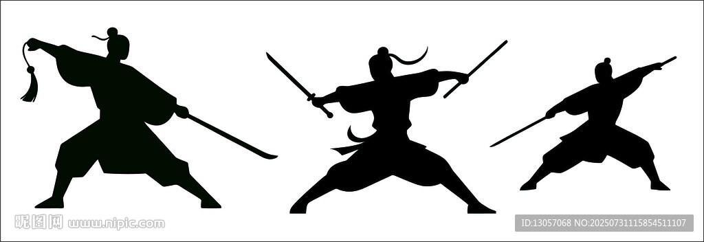 武術(shù)動作剪影