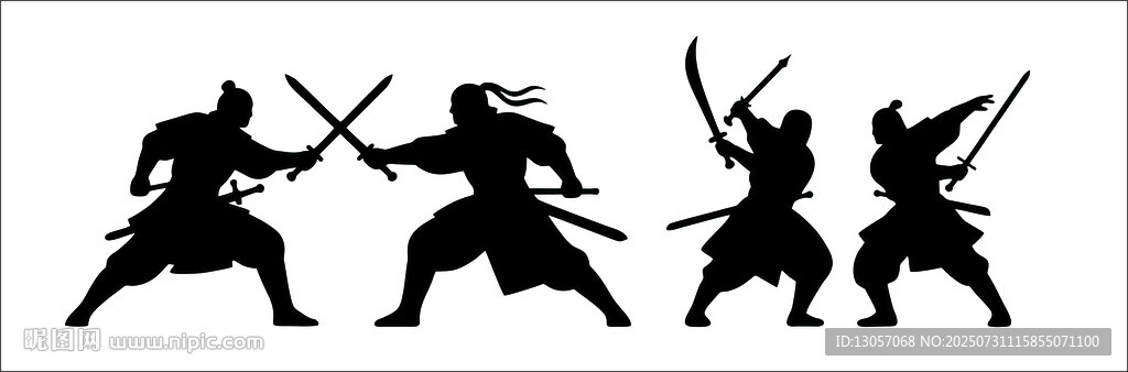 武士對決剪影
