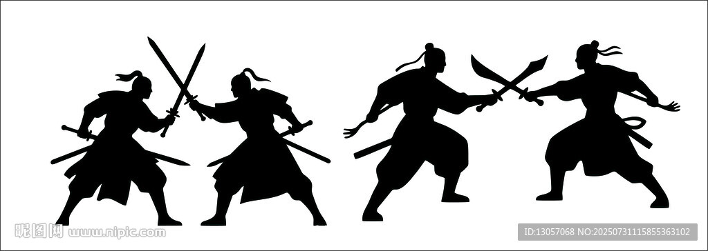武士戰(zhàn)斗剪影