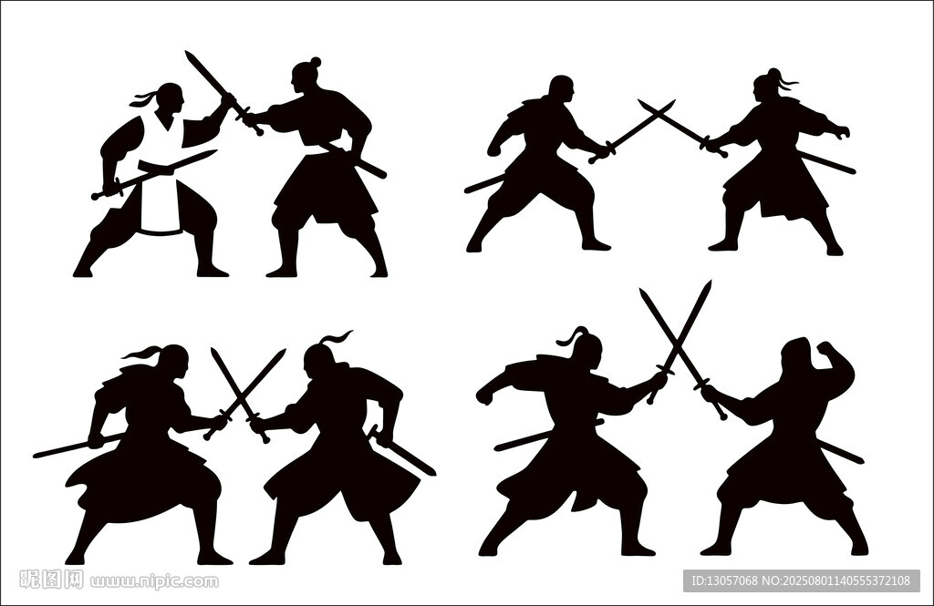 武士對(duì)決剪影