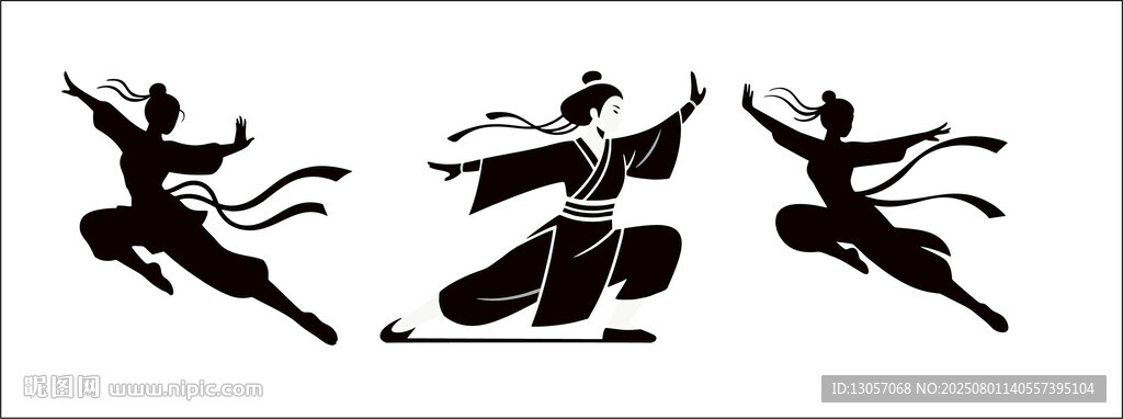 舞者剪影展現(xiàn)靈動之美