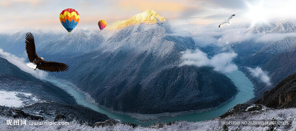 日照金山