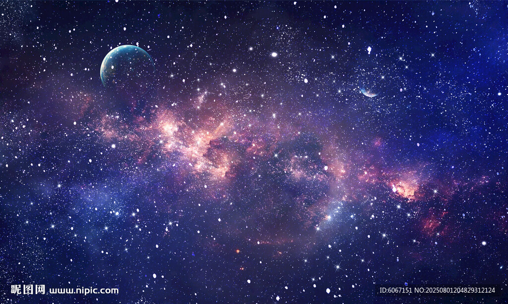 銀河星空背景