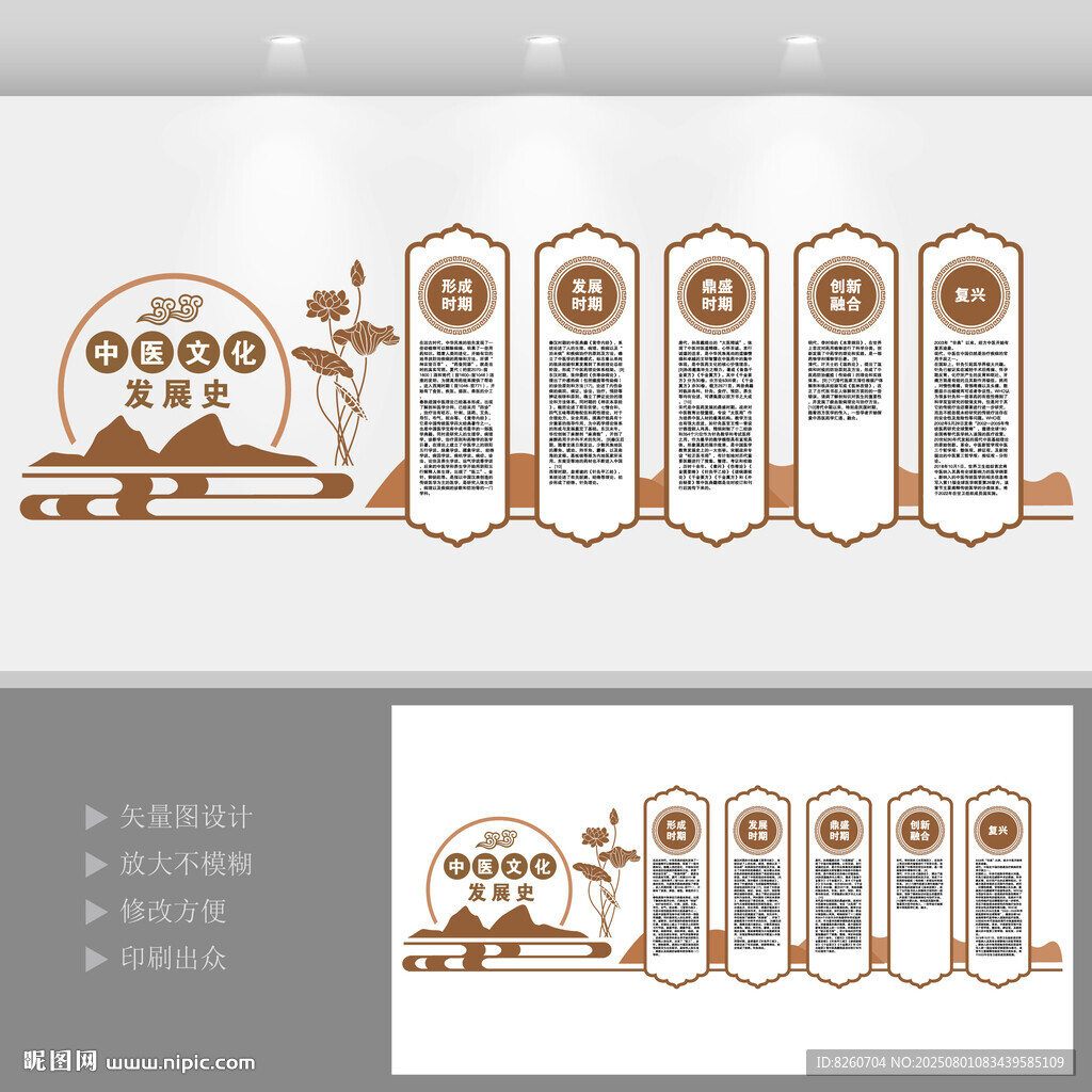 中醫(yī)發(fā)展史文化墻