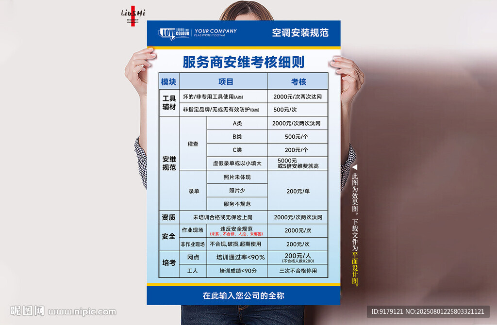 空調(diào)安裝考核細(xì)則