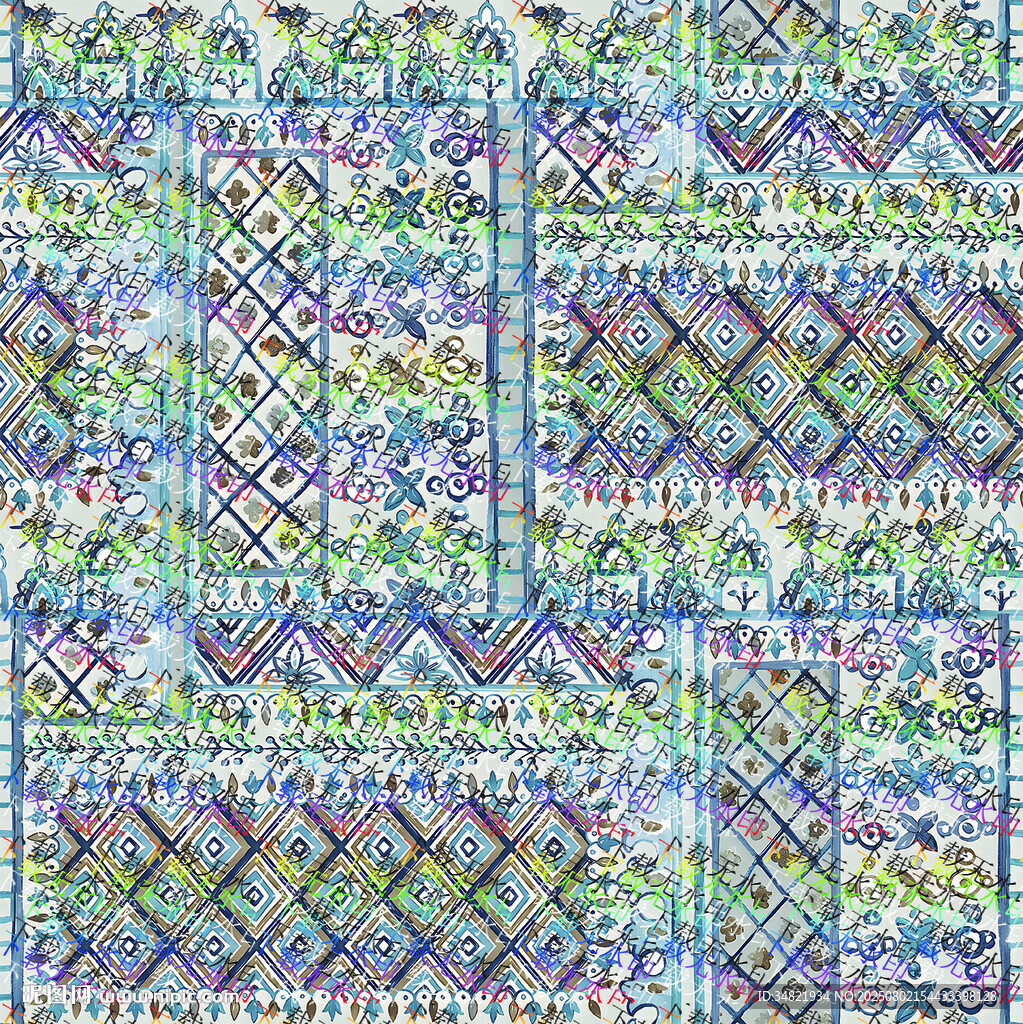 效果四方巾