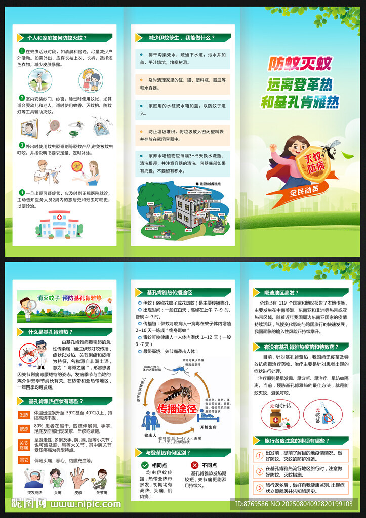 基孔肯雅熱折頁