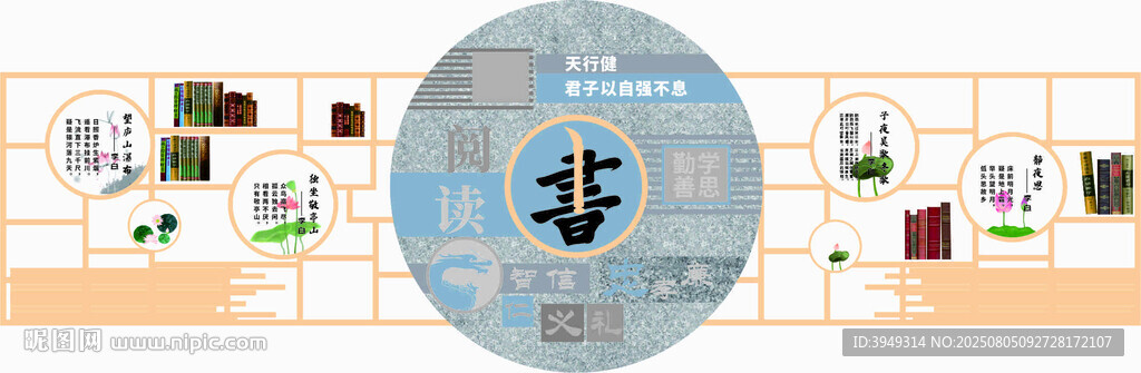 讀書(shū)展板