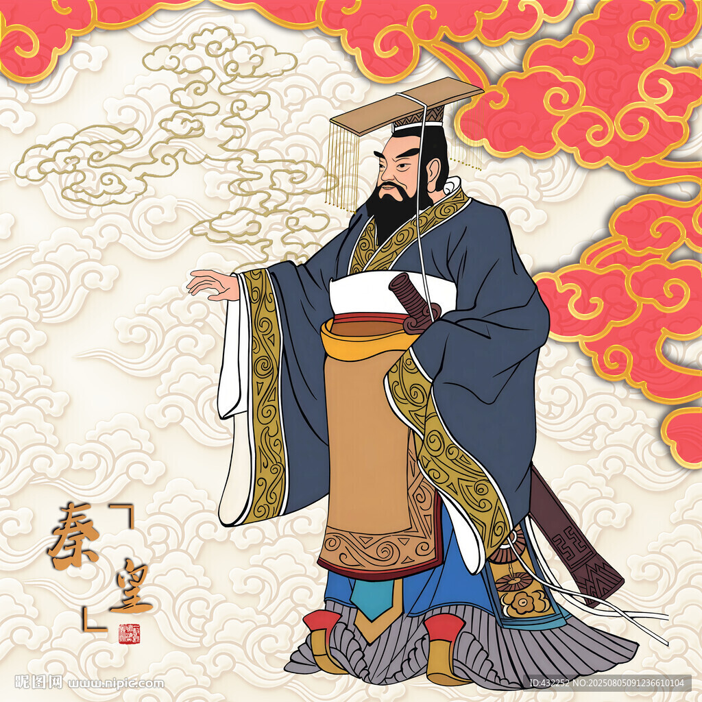 秦始皇畫像始皇帝