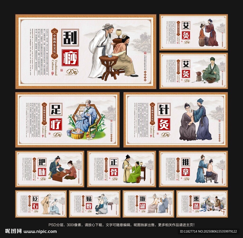 中醫(yī)養(yǎng)生文化展板