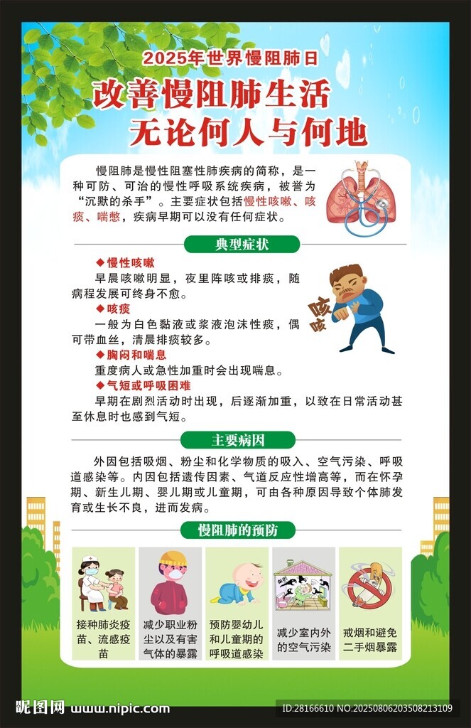 世界慢肺阻日海報(bào)
