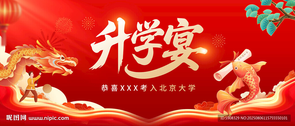 升學(xué)宴背景