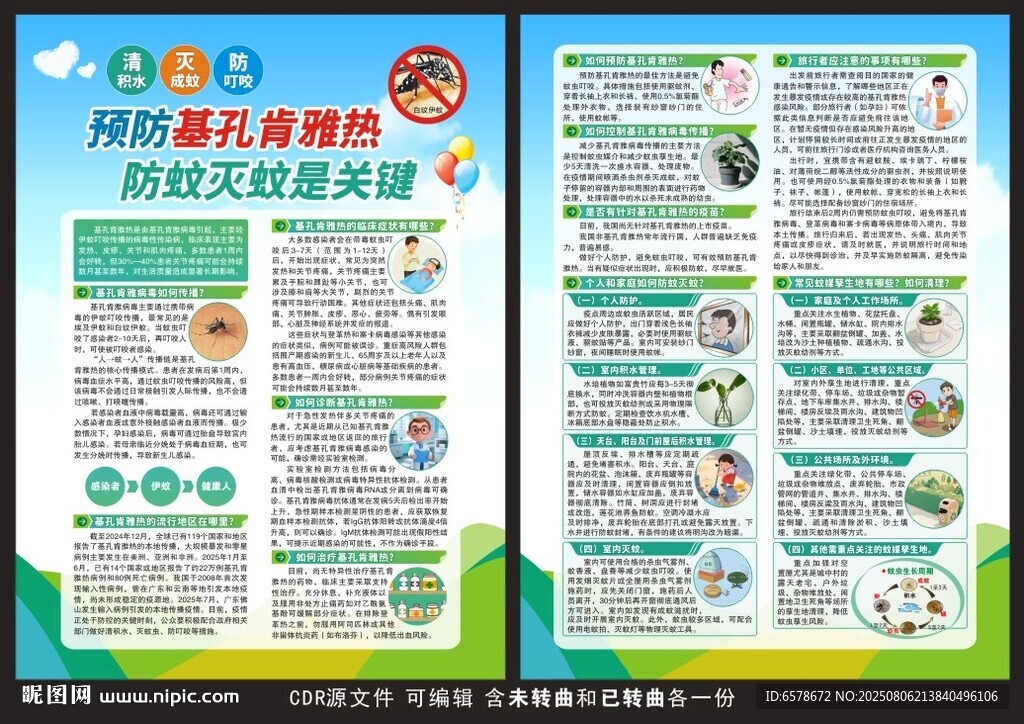 基孔肯雅熱宣傳單