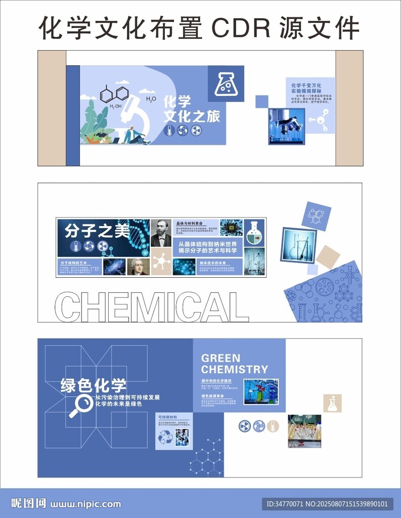 化學(xué)文化布置