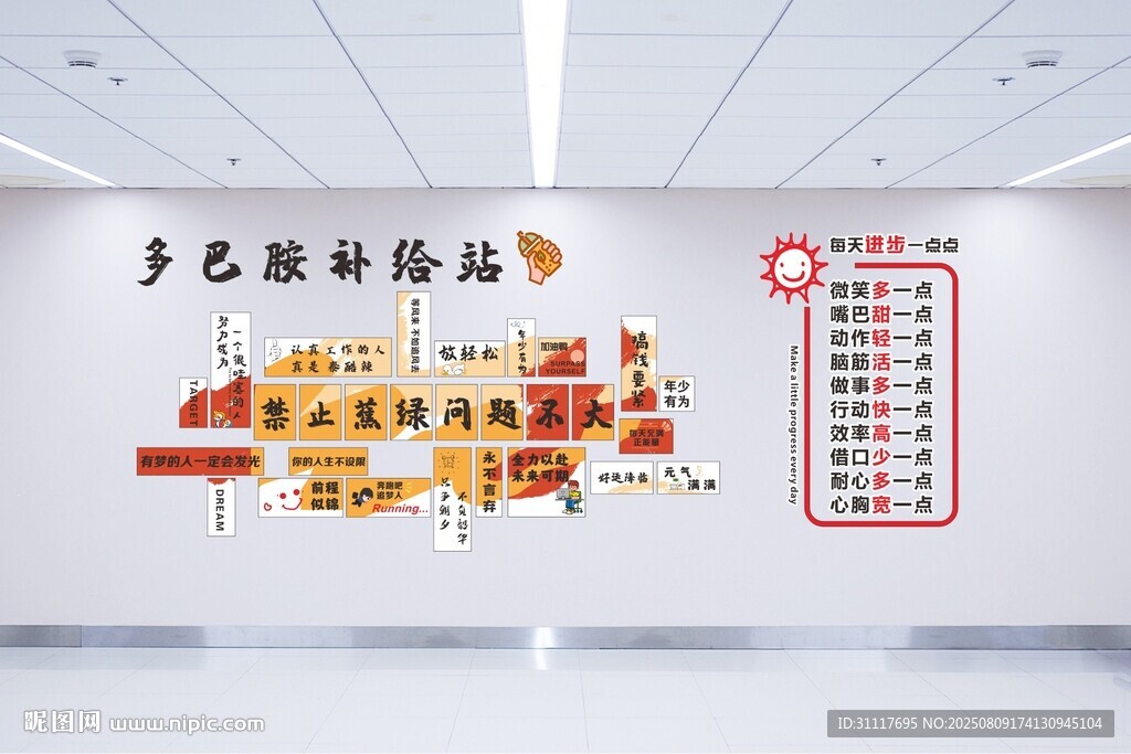 禁止焦慮文化墻